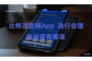 比特派官网App 进行合理的投资有筹谋